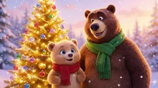 Little Bear&rsquo;s Christmas Star ✨ | Cute 3D Christmas Song for Kids | Magical Holiday Cartoon Music&rdquo;