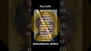 The Principles of Success: 3 Inspiring Quotes from Ray Dalio l #RayDalio #Quote #Invest #StockMarket