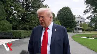 Trump Faces Reporters At White House, Delivers Sharp Remarks On Policy And Politics | VERTEX