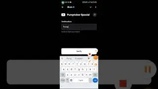 Pumptober Special verify code Blum! #blumcode verifiction c #blumvideocode #blum #todaycode #shorts