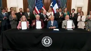 WATCH: Governor Abbott Signs Laws To Make Texas Housing Affordable