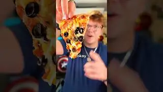 Trying the Worlds Weirdest PIZZA | Deadpool & Wolverine Pineapple and Black Olive