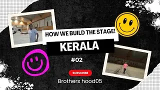 Full Event Setup Timelapse | Concert Stage Crew Life in Kerala #Brothers hood05 