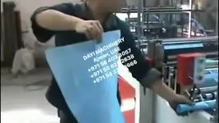 Home transparent disposable apron  making machine