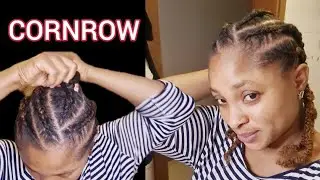 How To: Cornrow your hair by yourself