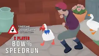 Untitled Goose Game - 2 Player - Bow% Speedrun - 2:36 | World Record