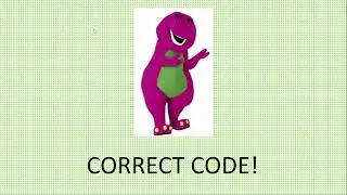 Barney Error Correct Code