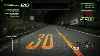 [PC] Initial D Arcade Stage 4 Tsukuba OB Dry 2'48