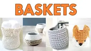 Basket Crochet Pattern Roundup!