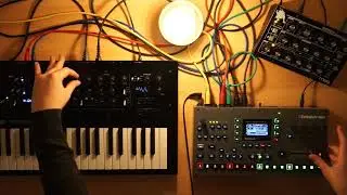 Jam #10 / Octatrack + Minitaur + Minilogue Xd