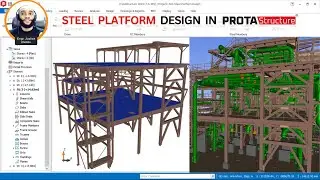 Steel Platform Design in Protastructure | ProtaSteel | Oil and Gas Platform design