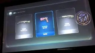 Opening 10 rare supply drops and 1 ranged or melee weapon bribe.