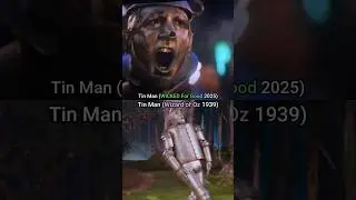 TIN MAN Wicked For Good 2025 VS Wizard Of Oz 1939