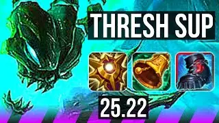 THRESH & Yunara vs LEONA & Smolder (SUP) | EUW Grandmaster | 25.22