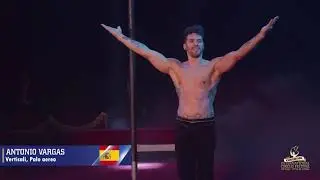 ANTONIO VARGAS (SPAIN, VERTICALS, AERIAL POLE) 23rd Int. Circus Festival of Italy (2022)