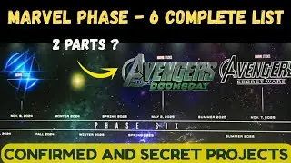 Everything We Know about Marvel Phase 6 Movies| MCU Phase 6 Explained in Telugu| Marvel| Vamshi Sai