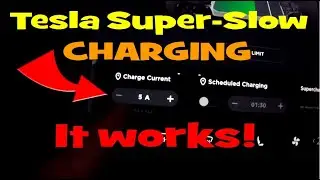 EP297 - No public chargers, no problem. Charging the Tesla slow at home