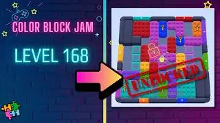 Color Block Jam - Level 168 - Solution Walkthrough