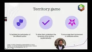One Health Talks  Participatory tools  The territory Game