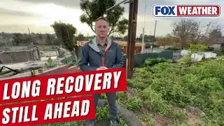 Recovery And Reconstruction Still Just Beginning 1 Year After Historic LA Wildfire Disaster