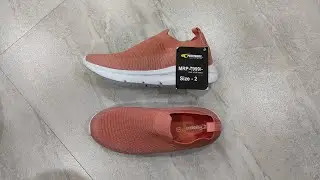 Unboxing PERFORMAX Low-Top Round-Toe Walking Shoes 👟 // orange colour for children's // best quality