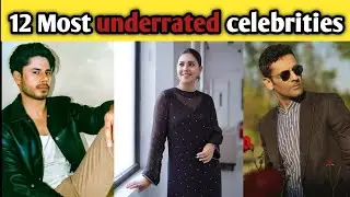 12 Most underrated Pakistani actor and actress - YouTube - @pakistanidrama66