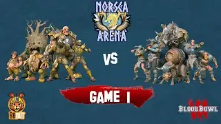 BB3 Norsca Arena Game 1 - Old World Alliance vs Norse - Blood Bowl