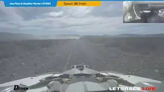 Joe Fitos and Heather Porter race the 2025 SNORE - Lone Kid Pahrump 200