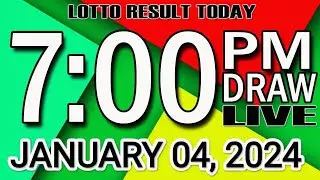 LIVE 7PM STL RESULT TODAY JANUARY 04, 2024 | LOTTO RESULT WINNING NUMBER