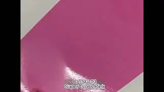 CARLIKE CL-SG-13 SUPER GLOSS PINK VINYL