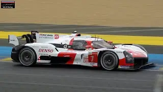 Toyota GR010 Hybrid LMH | Loud V6 Twin-Turbo Sound ! 24H Le Mans 2021