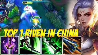 TOP 1 RIVEN IN CHINA WILD RIFT - YOU HAVE TO SEE THIS (OP)
