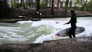 River Surfing Munich Germany