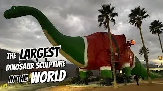 The Largest Dinosaur Sculpture in the World Cabazon Dinosaurs Park California | Travel Views