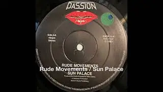 Rude Movements / Sun Palace #sunpalace #electroboogie #vinyl