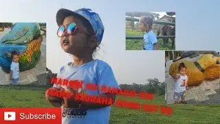 hardik le sauraha ma k dhekhyo testo #vlog #baby 