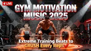 Infinite Power Workout Beats | Gym Motivation Music 2025 | Fitness Goal Tracks Live 💪 #workout