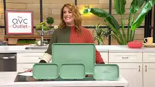 Good Housekeeping 4-Pc Essential Baking Sheet Pan Set on QVC
