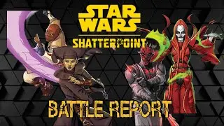 Star Wars Shatterpoint Battle Report Republic vs  Dathomir S02E12