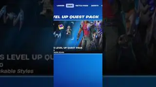 Fortnite Zain Level Up Quest Pack Item Shop!