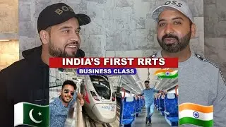 India's First RRTS Delhi to Meerut | RapidX train | Pakistani Reaction | Honesto Reactions