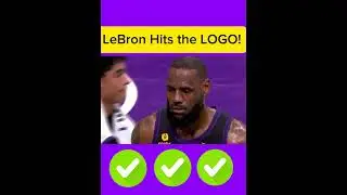 LeBron LOGO!! #shorts #nba #basketball #lakersnation #lakersfans
