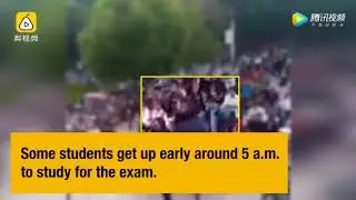Chinese students ran for a seat in library as postgraduate entrance exam nears