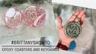 Acrylic Blank Epoxy Car Coasters and Keychains Tutorial