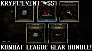MK11 - Krypt Event #55 - GOLD Kronika Vault Location - Rare Kombat League Gear Bundle! [Guide]