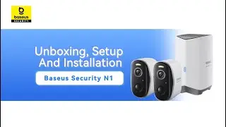 Baseus Security N1| Unboxing, Setup And Installation #Baseuscamera #Baseussecurity  #Baseus N1