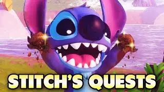 Unlocking Stitch & All Stitch Quests in Disney Dreamlight Valley!