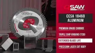 Qsaw CCSA18460 Aluminum Circular Saw Blade