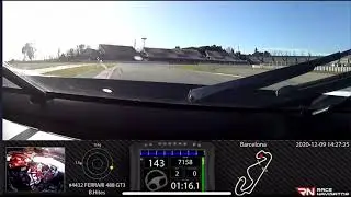 Benjam&iacute;n Hites - Video On Board Test Days Ferrari Rinaldi Racing Team