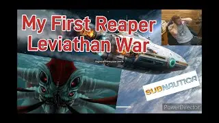 My first Reaper Leviathan kill with a Prawnsuit in Subnautica full fight with reaction cam